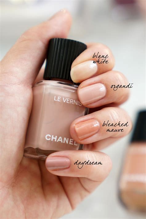 chanel blanc white nail polish review|chanel nail polish shades.